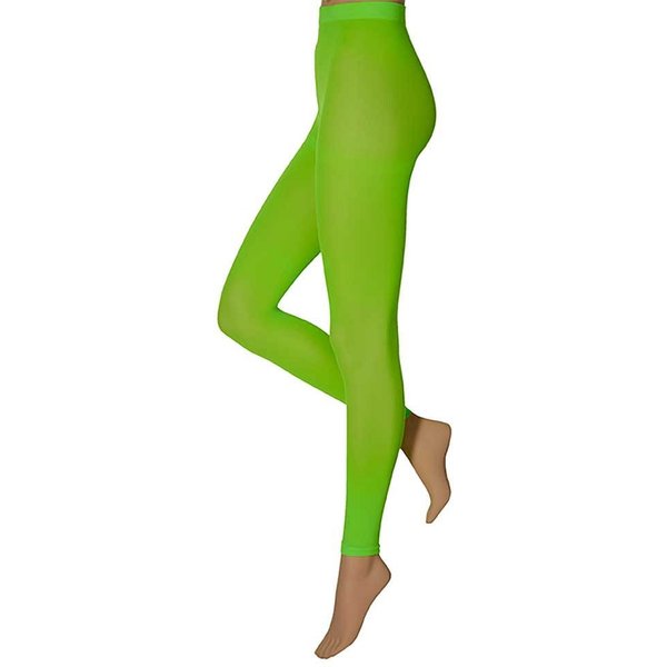 60 denier Legging – Fluor green – XXL