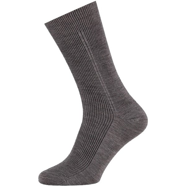 Herensokken van 42% wol – Medium grey – 42-45