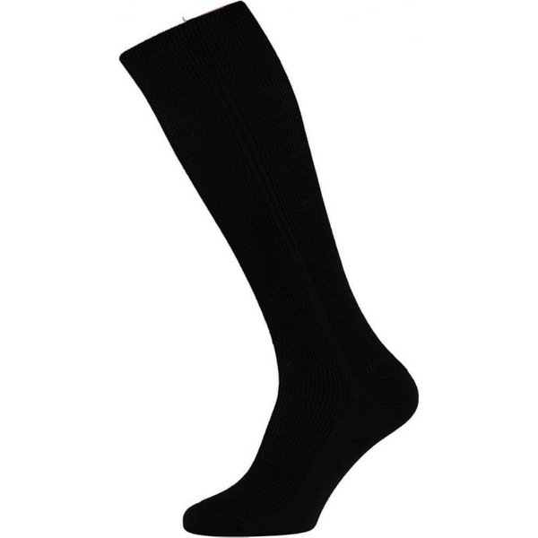 Heren kniekousen van wol – Black – 45-47
