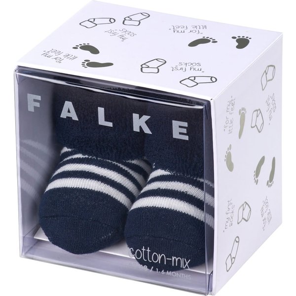Geschenkbox babysokjes – Marine – 62-68