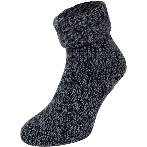 Wollen bedsokken met antislip – Blue – 43-46