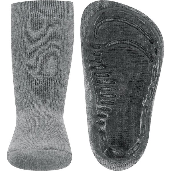Antislip kindersokken – Grey melange – 17-18