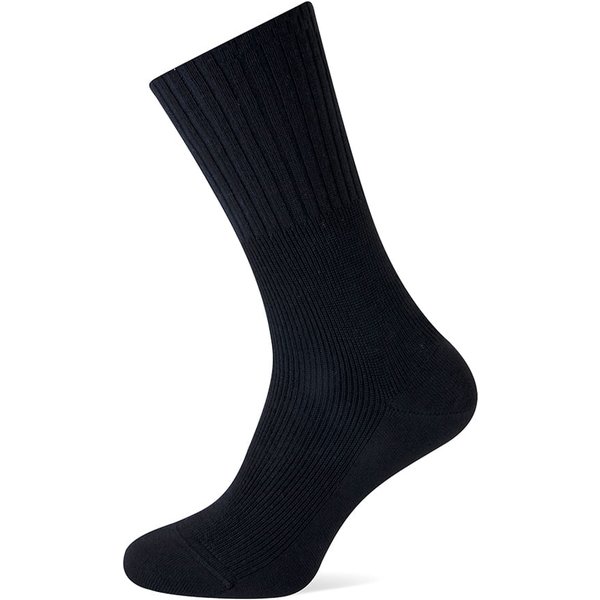 Wollen herensokken zonder elastiek – Black – 39-41
