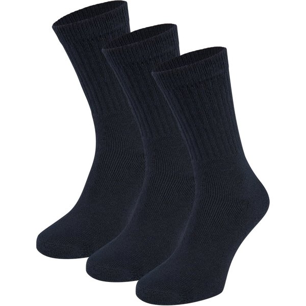Casual werksokken van katoen – Marine – 47-50