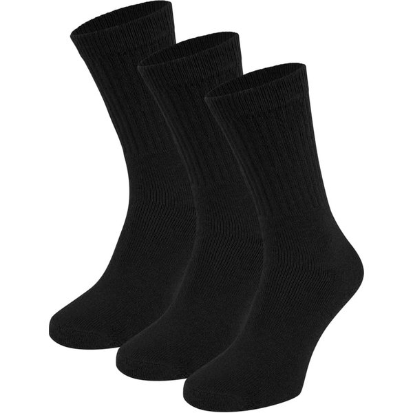 Casual werksokken van katoen – Black – 47-50