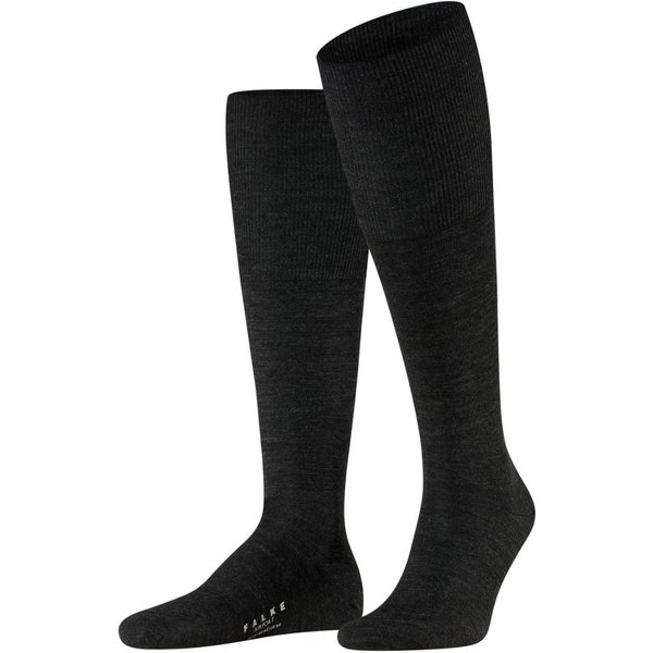 Airport heren kniekousen – Anthracite melee – 49-50