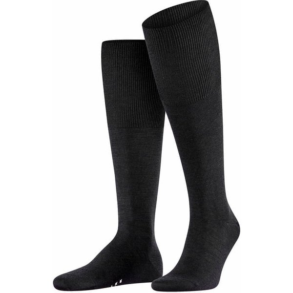 Airport heren kniekousen – Black – 41-42