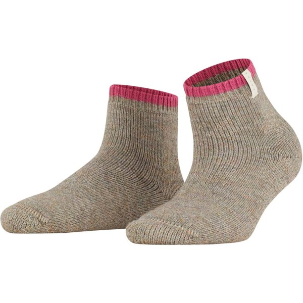 Cosy Plush Dames Sokken – Nut Mel. – 35-38