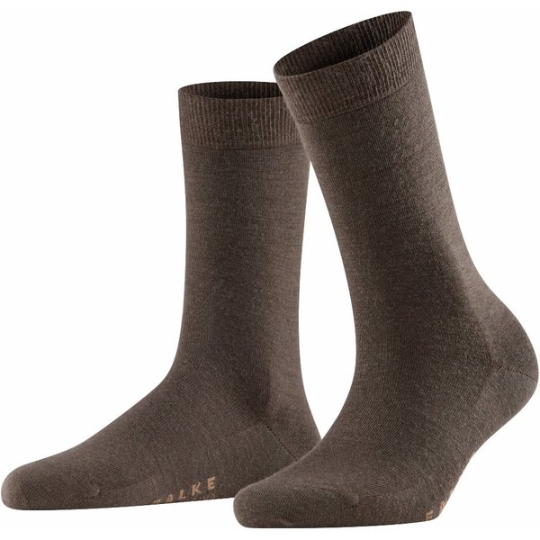 Softmerino damessokken – Brown – 39-40