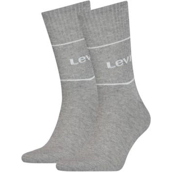 Sportsokken met logo – Grey melange – 39-42