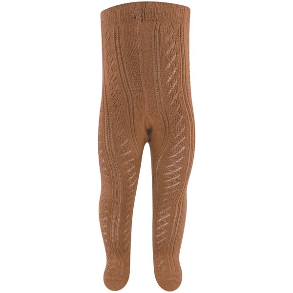 Kindermaillot van katoen Ajour – Brique – 74