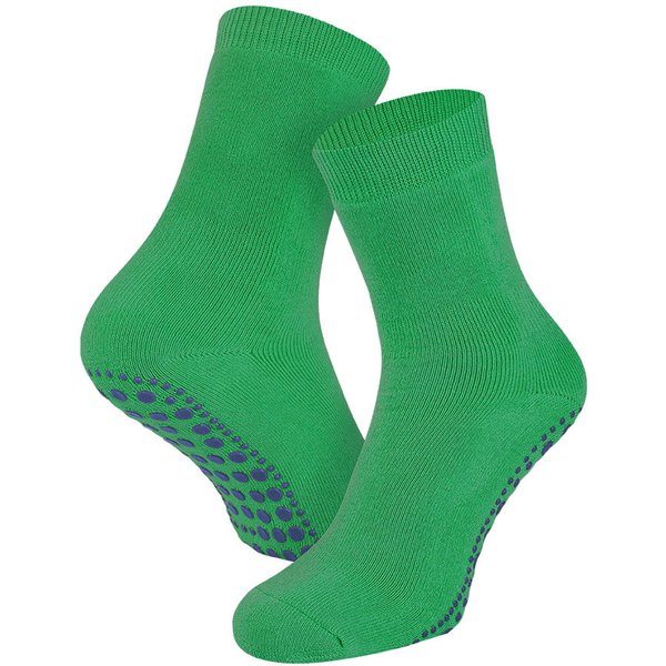 Antislip kindersokken van katoen – Jelly Green – 19-22
