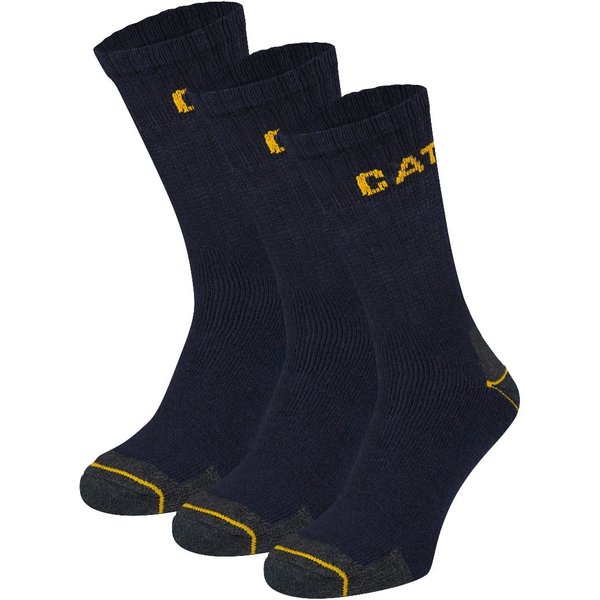 Katoenen werksokken 3-paar – Navy – 46-50