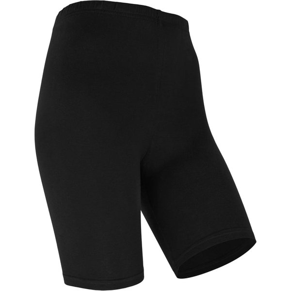 Dames short legging van katoen – Black – XXL