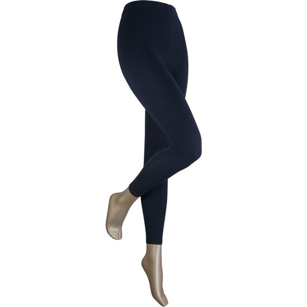Dames legging van katoen – Marine – XXXL