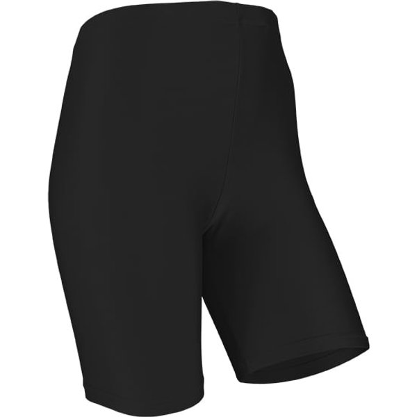 Dames short legging shiny – Black – S-M