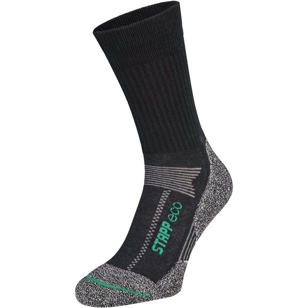 Boston ECO wandelsok met coolmax cordura – Black – 39-42