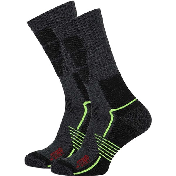 Bamboe hoge sokken – Grey – 47-50