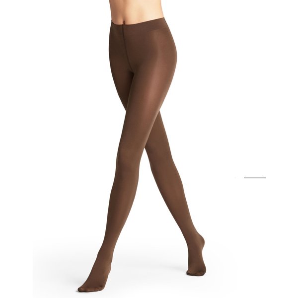 Seidenglatt 80 DEN Dames Panty – Coffee – L