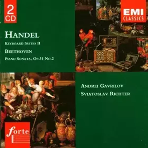 Keyboard Suites II • Piano Sonata, Op.31 No.2 - Georg Friedrich Händel, Ludwig van Beethoven, Sviatoslav Richter, Andrei Gavrilov