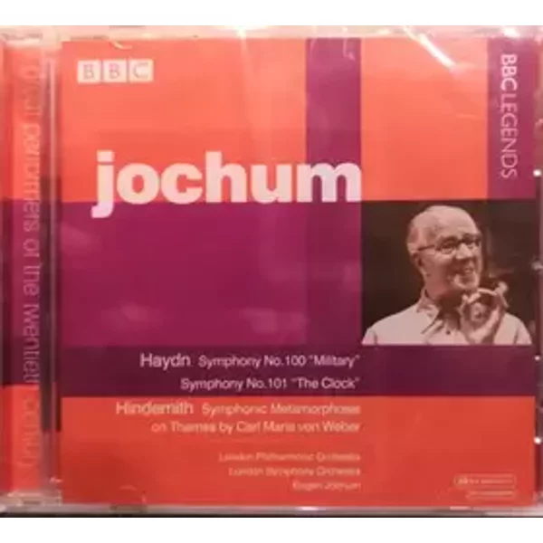 Haydn Symphony 100 & 101, Hindemith Symphonic Metamorphosis On Themes By Carl Maria Von Weber - Eugen Jochum, London Philharmonic Orchestra