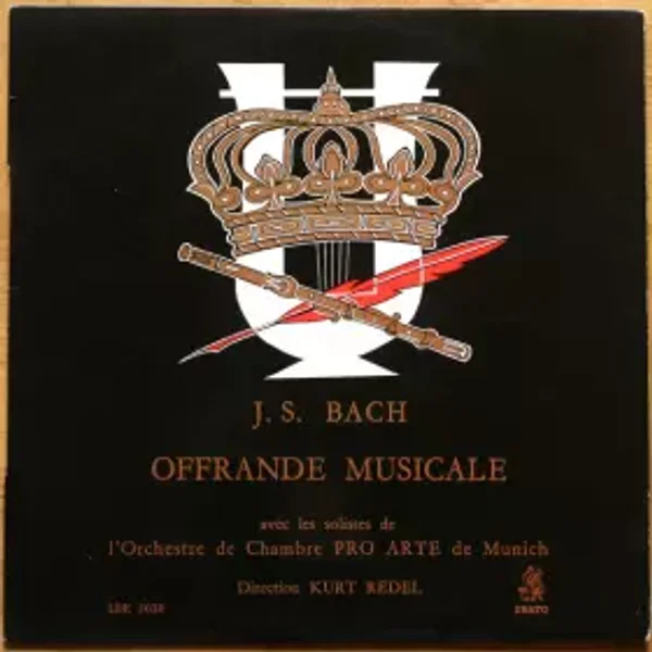 Offrance Musicale - Johann Sebastian Bach, Susanne Lautenbacher, Kurt Reinholdt Jacobsen, Reinhold Barchet, Georg Schmid, Max Braun