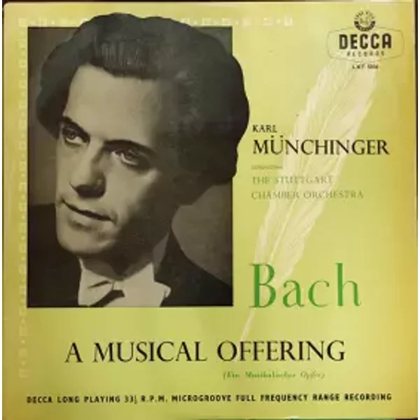 A Musical Offering - Johann Sebastian Bach, Stuttgarter Kammerorchester, Karl Münchinger
