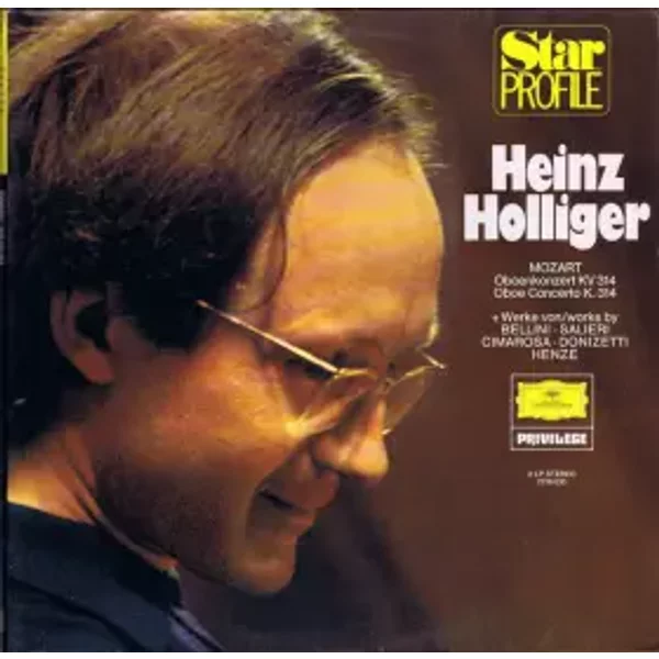 Heinz Holliger. Oboenkonzert KV 314 U.A. - Heinz Holliger