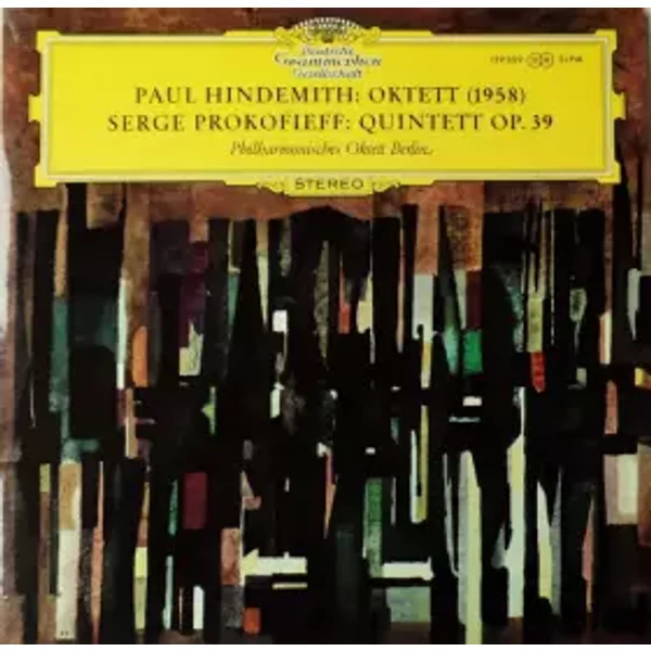 Oktett (1958) / Quintett Op. 39 - Sergei Prokofiev, Paul Hindemith, Philharmonisches Oktett Berlin