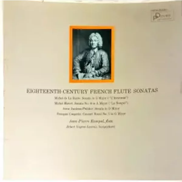 Eighteenth-Century French Flute Sonatas - Robert Veyron-Lacroix, Jean-Pierre Rampal, François Couperin, Michel Blavet, Anne Danican Philidor, Michel De La Barre