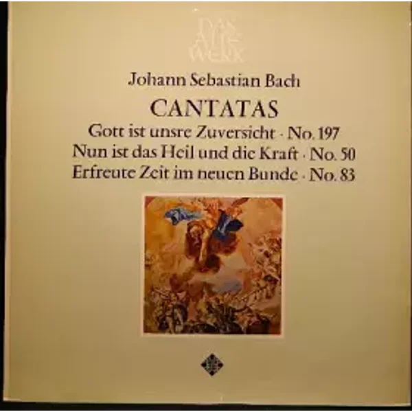 Cantatas - Johann Sebastian Bach, Die Wiener Sängerknaben, Nikolaus Harnoncourt, Kurt Equiluz, Concentus Musicus Wien, Max Van Egmond, Hans Gillesberger