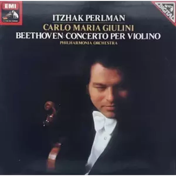 Concerto per Violino - Carlo Maria Giulini, Philharmonia Orchestra, Ludwig van Beethoven, Itzhak Perlman