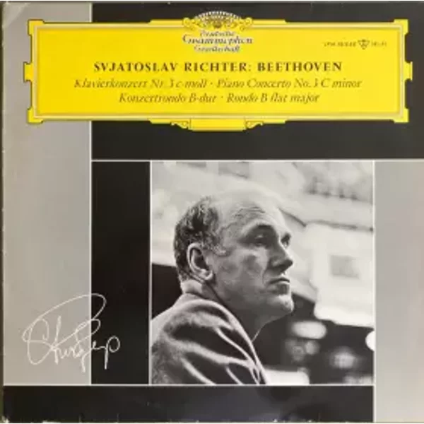 Klavierkonzert Nr. 3 C-Moll, Konzertrondo B-Dur - Ludwig van Beethoven, Sviatoslav Richter