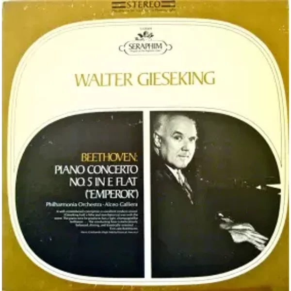 Beethoven: Piano Concerto No 5 In E Flat ("Emperor") - Ludwig van Beethoven, Walter Gieseking