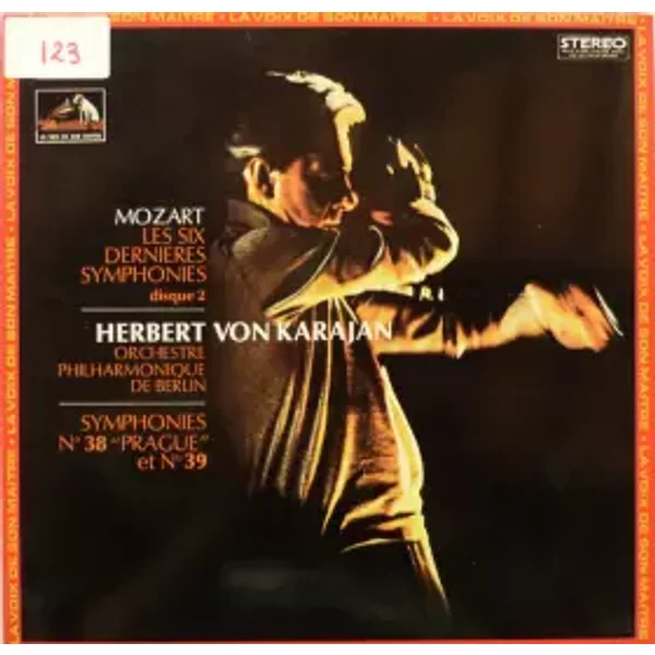 Les Six Dernières Symphonies, Disque 2 - Wolfgang Amadeus Mozart, Herbert von Karajan, Berliner Philharmoniker
