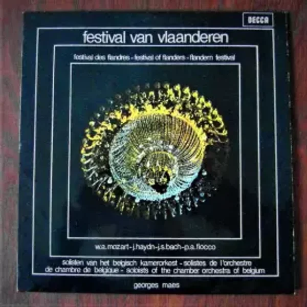 Festival Van Vlaanderen - The Soloists Of The Chamber Orchestra Of Belgium, Georges Maes
