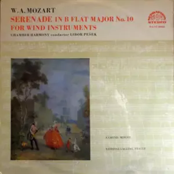 Serenade In B Flat Major No. 10 For Wind Instruments - Wolfgang Amadeus Mozart, Libor Pešek, Komorní Harmonie