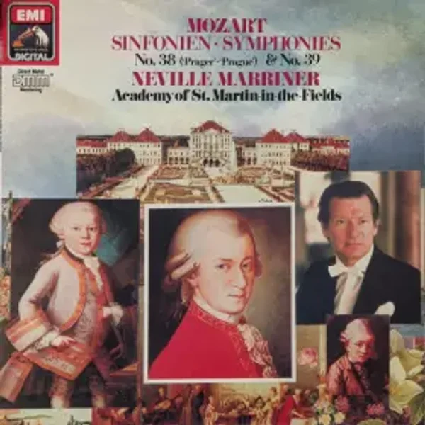 Sinfonien Symphonies No. 38 ("Prager" "Prague") & No. 39 - Wolfgang Amadeus Mozart, The Academy Of St. Martin-in-the-Fields, Sir Neville Marriner