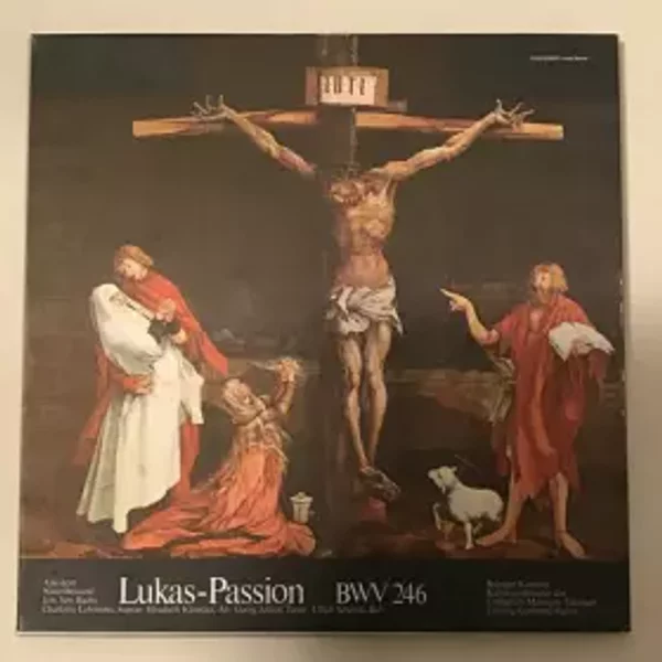 Lukas-Passion BWV 246 - Johann Sebastian Bach, Charlotte Lehmann, Georg Jelden, Elisabeth Künstler, Balinger Kantorei, Collegium Musicum Universität Tübingen, Gerhard Rehm