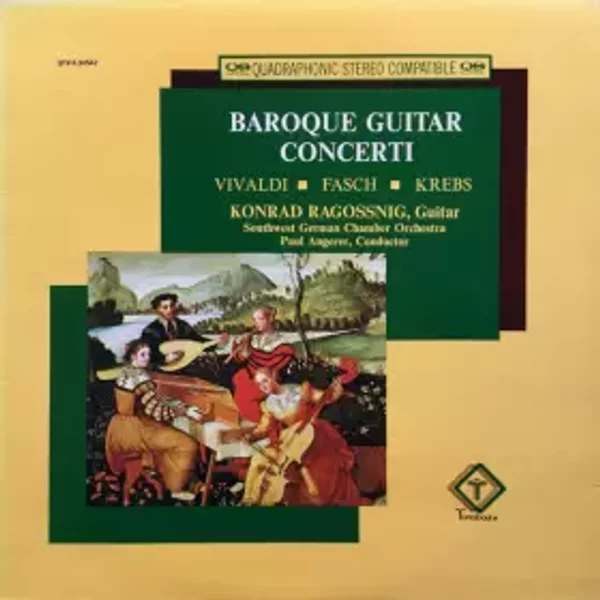 Baroque Guitar Concerti - Antonio Vivaldi, Konrad Ragossnig, Johann Friedrich Fasch, Johann Ludwig Krebs, Südwestdeutsches Kammerorchester, Paul Angerer