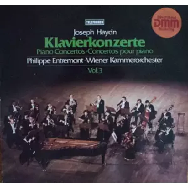 Klavierkonzerte - Piano Concertos - Concertos pour piano Vol. 3 - Joseph Haydn, Philippe Entremont, Wiener Kammerorchester
