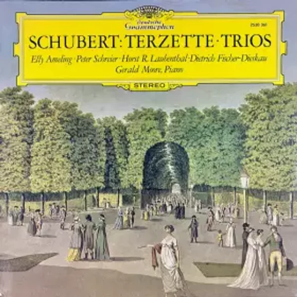Terzette = Trios - Franz Schubert, Dietrich Fischer-Dieskau, Gerald Moore, Peter Schreier, Elly Ameling, Horst R. Laubenthal