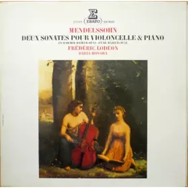 Deux Sonates Pour Violoncelle & Piano - Felix Mendelssohn-Bartholdy, Daria Hovora, Frédéric Lodéon
