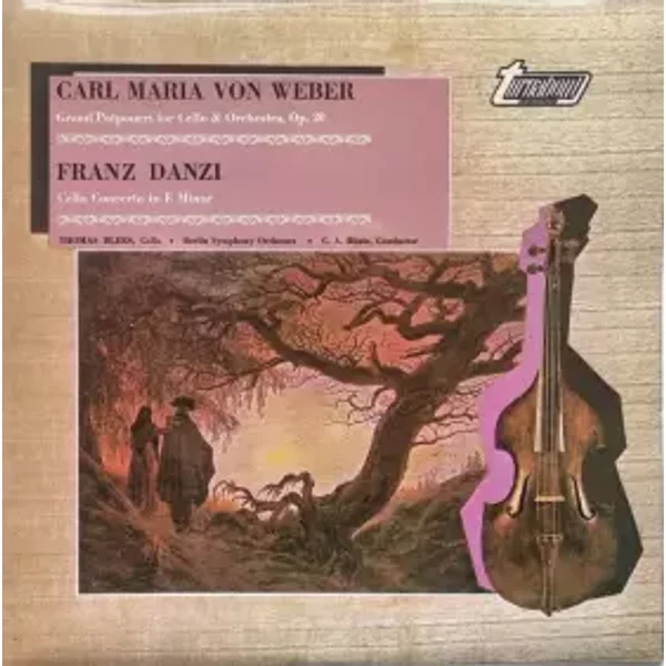 Grand Potpourri For Cello & Orchestra, Op. 20 / Cello Concerto In E Minor - Carl Maria von Weber, Franz Danzi, Thomas Blees