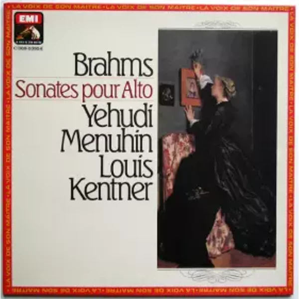 Sonates Pour Alto - Johannes Brahms, Yehudi Menuhin, Louis Kentner