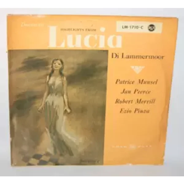 Highlights From Lucia Di Lammermoor - Gaetano Donizetti, Ezio Pinza, Patrice Munsel, Jan Peerce, Robert Merrill