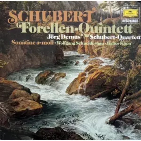 Forellen-Quintett / Sonatine A-moll - Franz Schubert, Jörg Demus, Wolfgang Schneiderhan, Walter Klien, Schubert-Quartett
