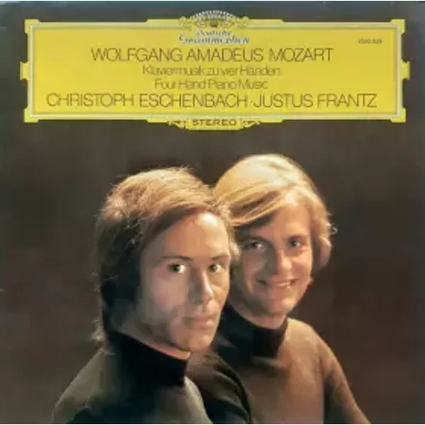 Klaviermusik Zu Vier Händen = Four Hand Piano Music - Wolfgang Amadeus Mozart, Christoph Eschenbach, Justus Frantz