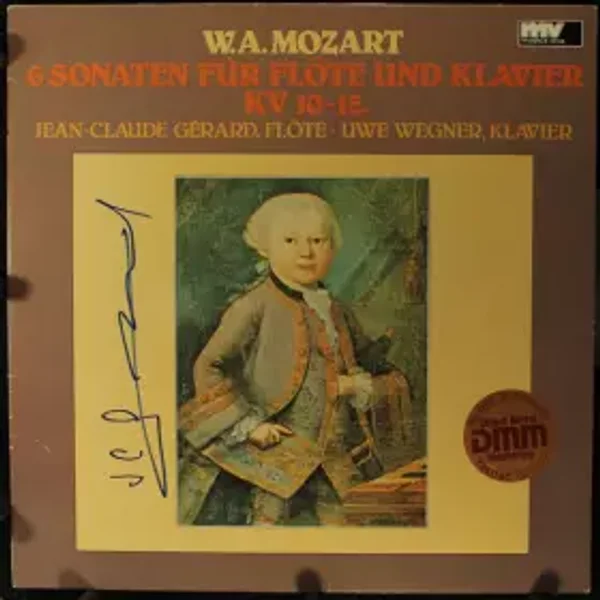 6 Sonaten Für Flöte Und Klavier - Wolfgang Amadeus Mozart, Jean-Claude Gérard, Uwe Wegner