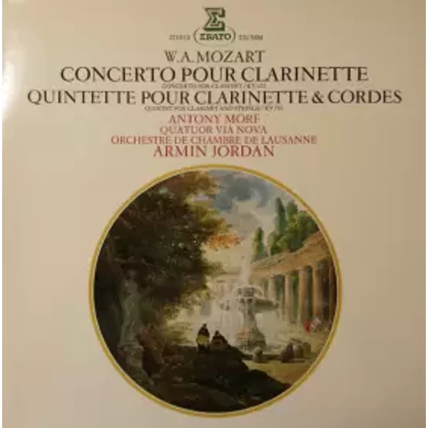 Concerto Pour Clarinette KV 622 - Quintette Pour Clarinette & Cordes KV 581 - Wolfgang Amadeus Mozart, Orchestre De Chambre De Lausanne, Armin Jordan